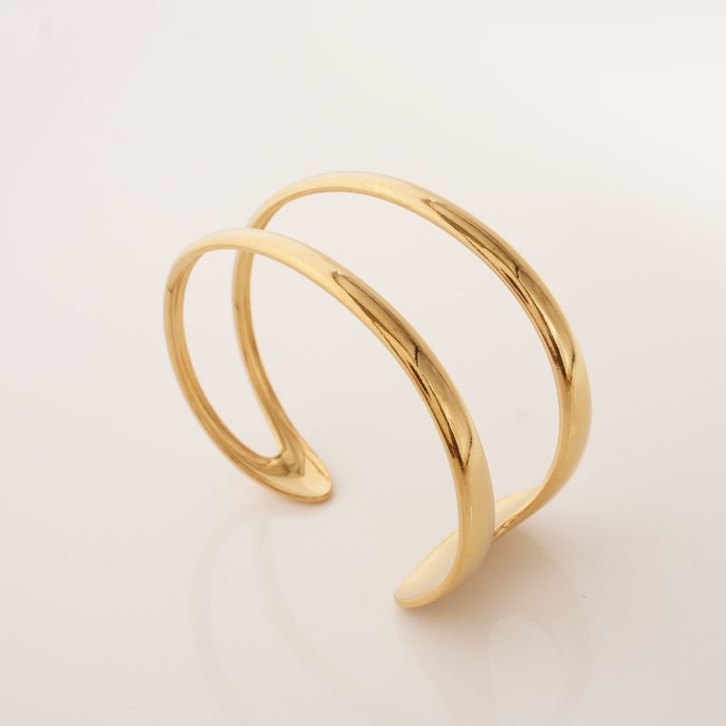 Bracelete Moderno em Aço Inox (Linha Premium)