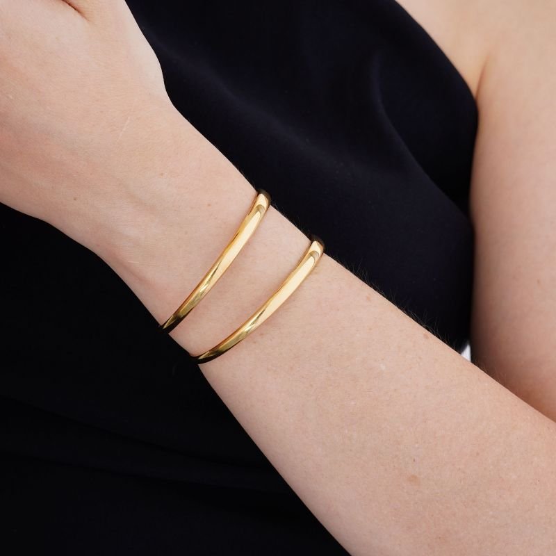 Bracelete Moderno em Aço Inox (Linha Premium)