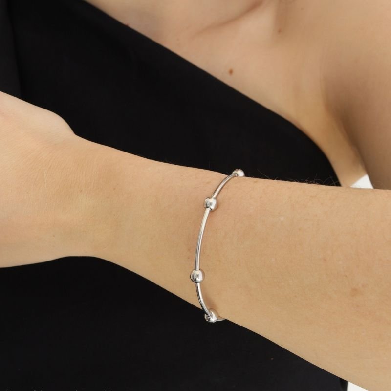 Bracelete Moderno Minimalista em Aço Inox