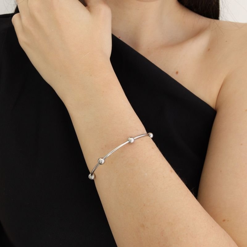 Bracelete Moderno Minimalista em Aço Inox