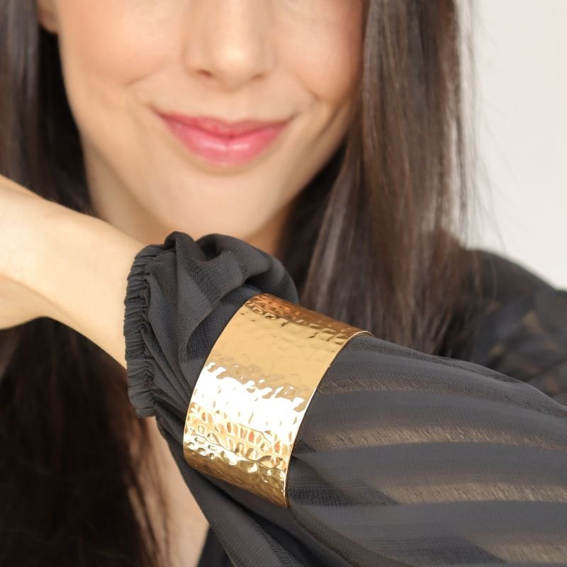 Bracelete Orgânico em Aço Inox (Linha Premium)