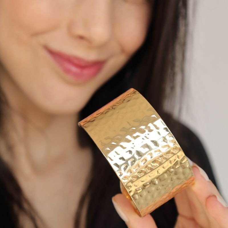 Bracelete Orgânico em Aço Inox (Linha Premium)