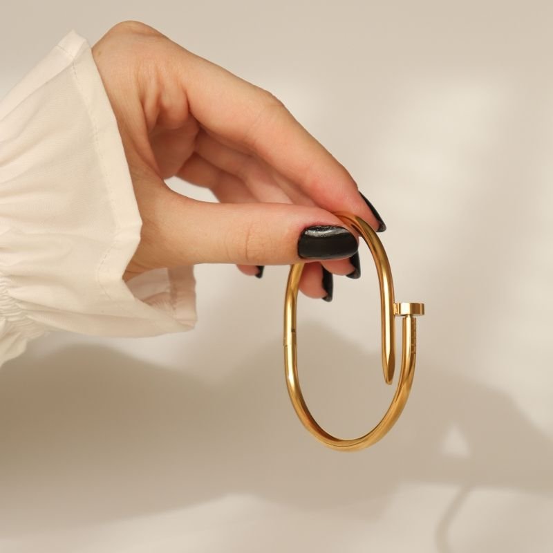 Bracelete Prego em Aço Inox (Linha Premium)