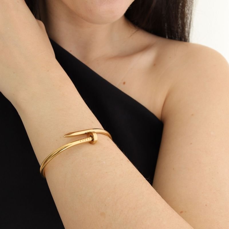 Bracelete Prego em Aço Inox (Linha Premium)