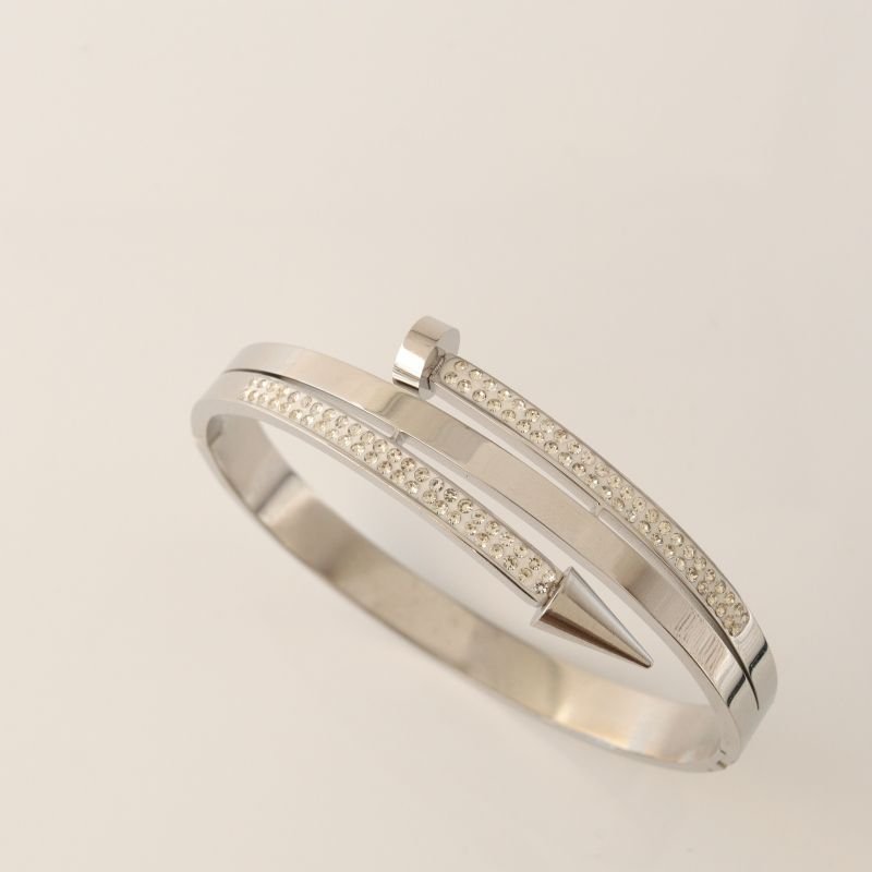 Bracelete Prego Moderno em Aço Inox (Linha Premium)