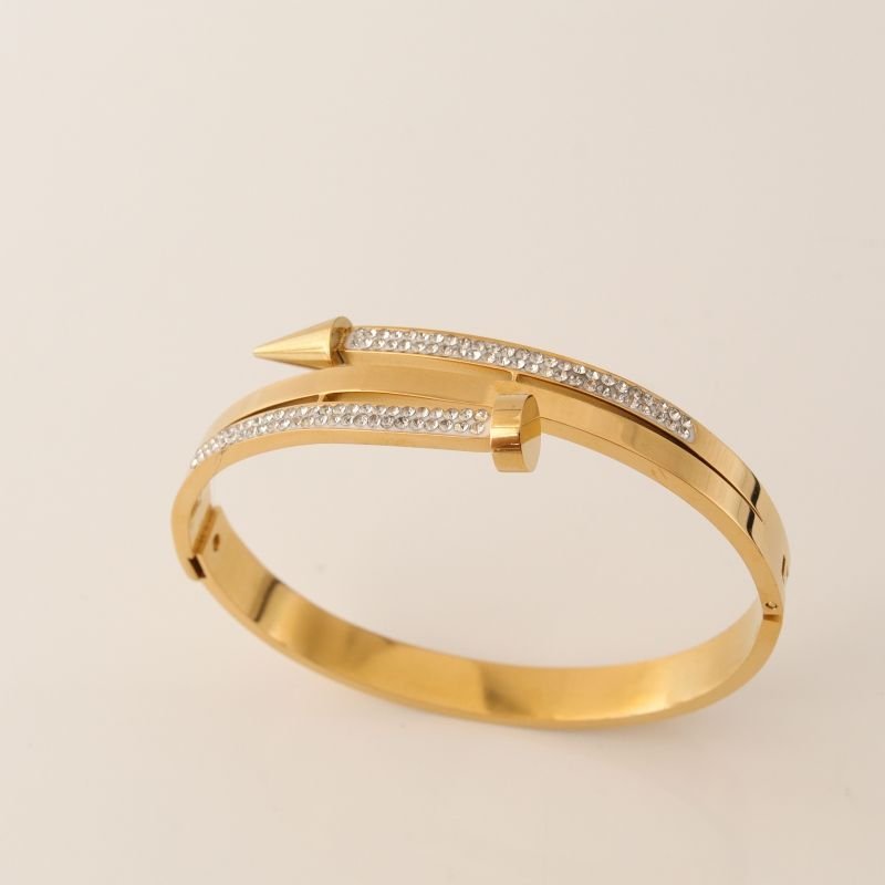 Bracelete Prego Moderno em Aço Inox (Linha Premium)