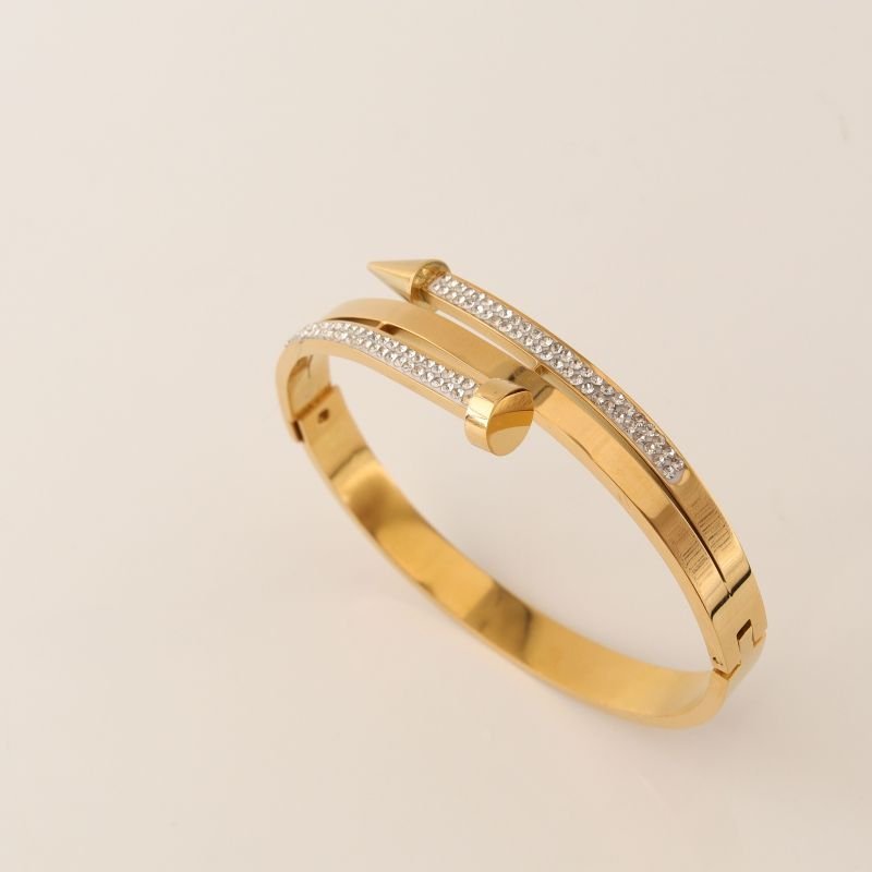 Bracelete Prego Moderno em Aço Inox (Linha Premium)