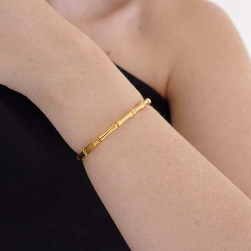 Bracelete Sleek Curve em Aço Inox (Linha Premium)