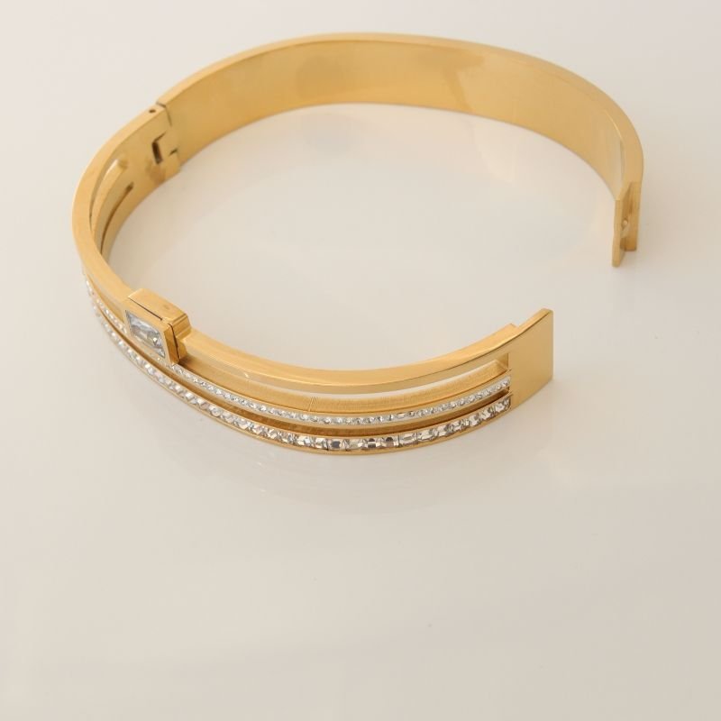 Bracelete Triplo em Aço Inox (Linha Premium)