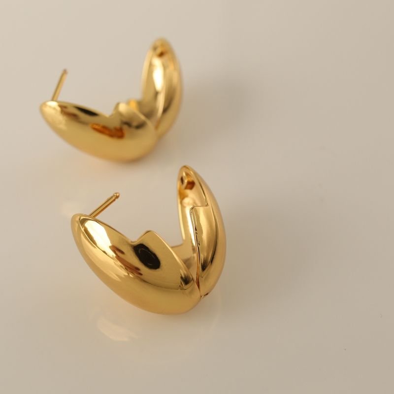 Brinco Argola Minimalista em Aço Inox