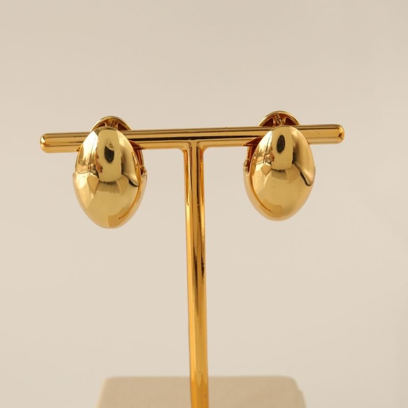 Brinco Argola Minimalista em Aço Inox