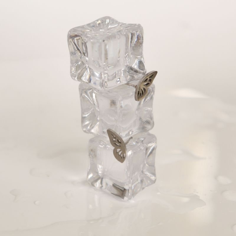 Brinco Borboleta Delicado em Aço Inox