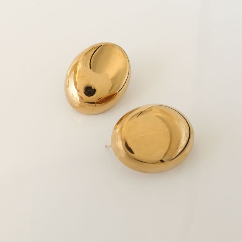 Brinco Esfera Orgânico em Aço Inox (Linha Premium) Peso12g