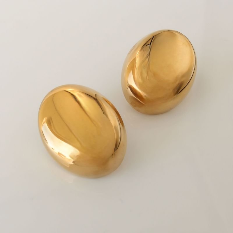 Brinco Esfera Orgânico em Aço Inox (Linha Premium) Peso12g