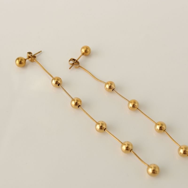 Brinco Esferas Clean em Aço Inox (Linha Premium)