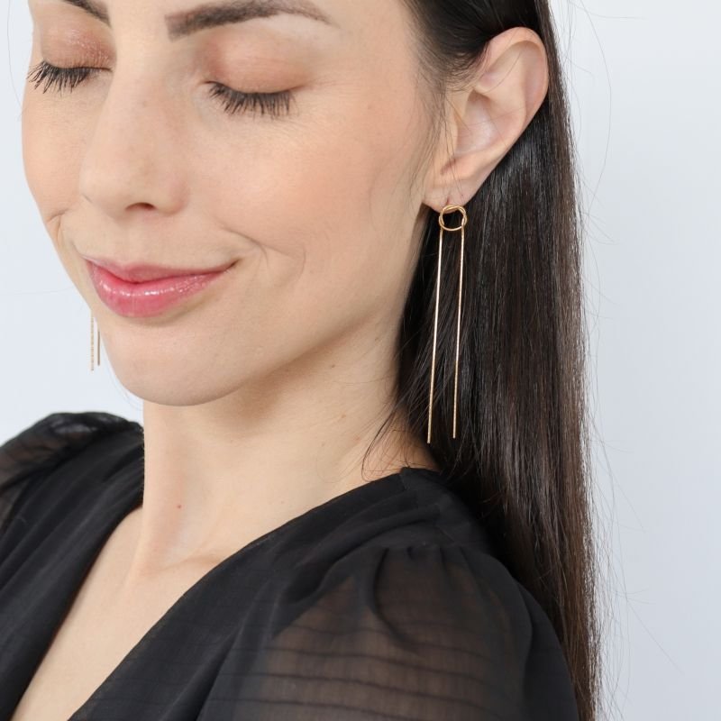 Brinco Fio Delicado em Aço Inox (Linha Premium)