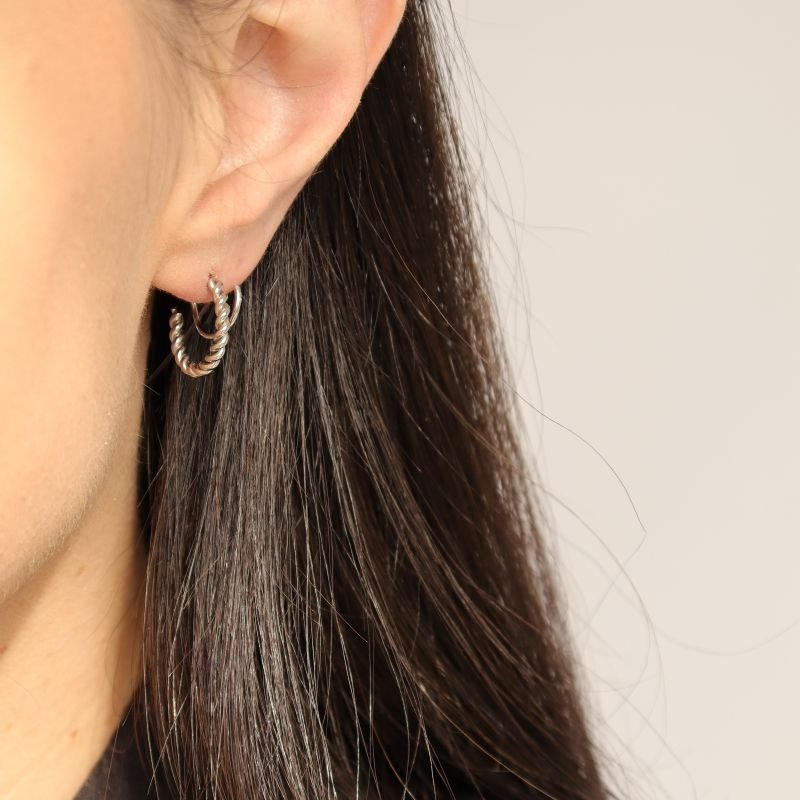 Brinco Geométrico em Aço Inox (Linha Premium)