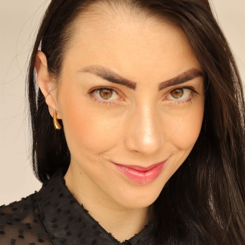 Brinco Gotinha em Aço Inox