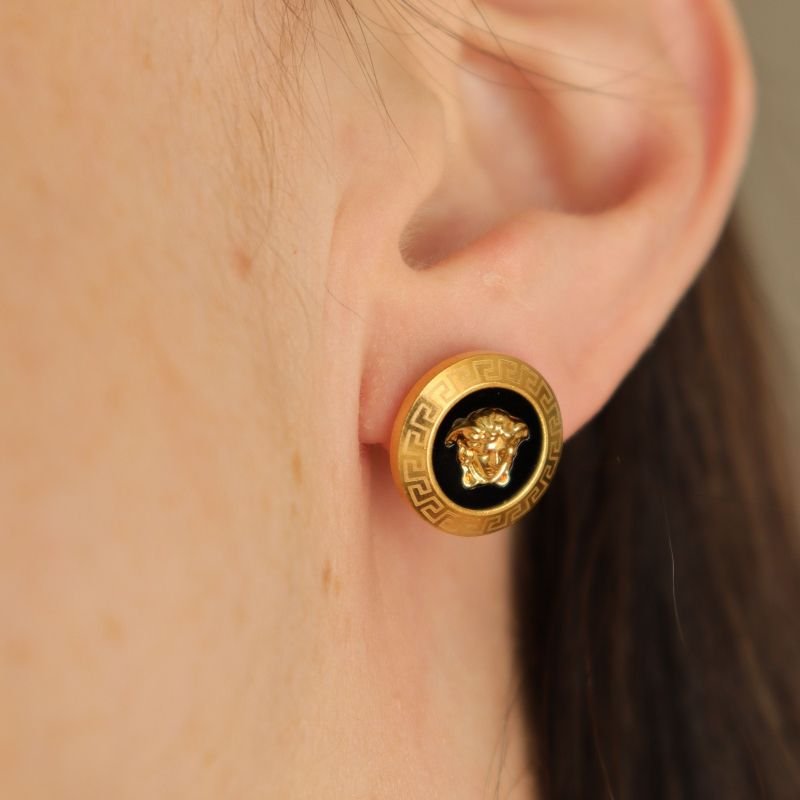 Brinco Inspiração Versace em Aço Inox (Linha Premium)