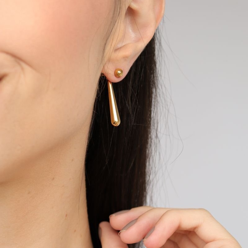 Brinco Minimalista em Aço Inox (Linha Premium)