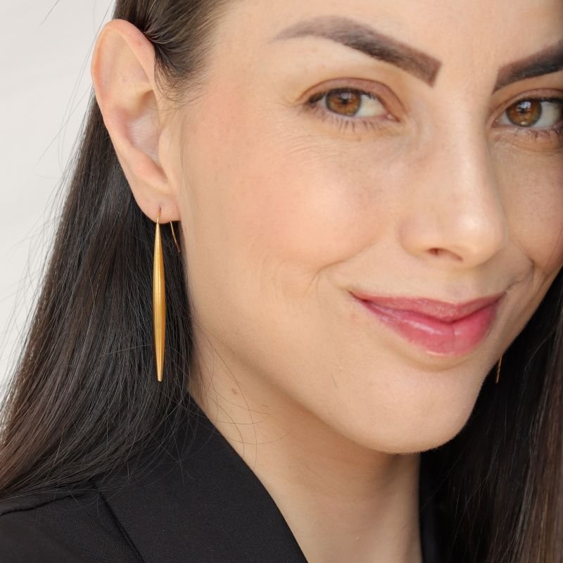 Brinco Minimalista em Aço Inox (Linha Premium)