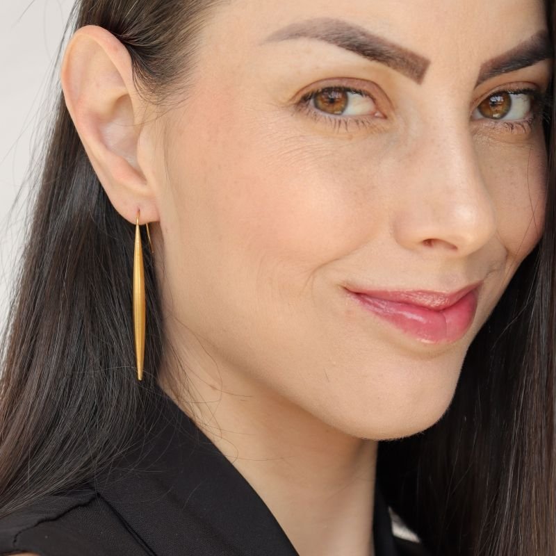 Brinco Minimalista em Aço Inox (Linha Premium)