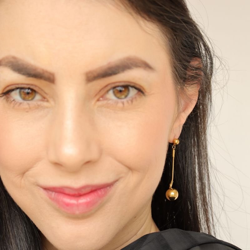 Brinco Minimalista em Aço Inox (PESO 7g) (Linha Premium)