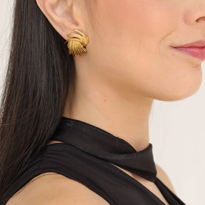 Brinco Minimalista em Aço Inox