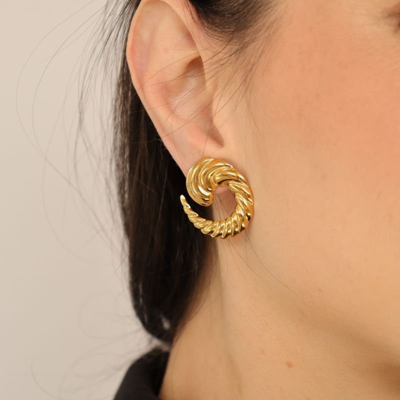 Brinco Minimalista Formas em Aço Inox (Linha Premium)