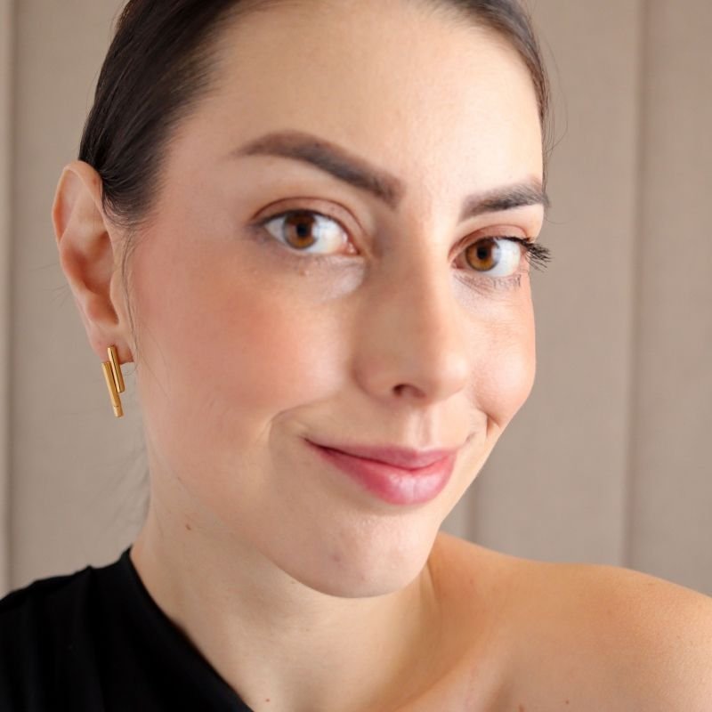 Brinco Minmalista Delicado Aço inox (Linha Premium)