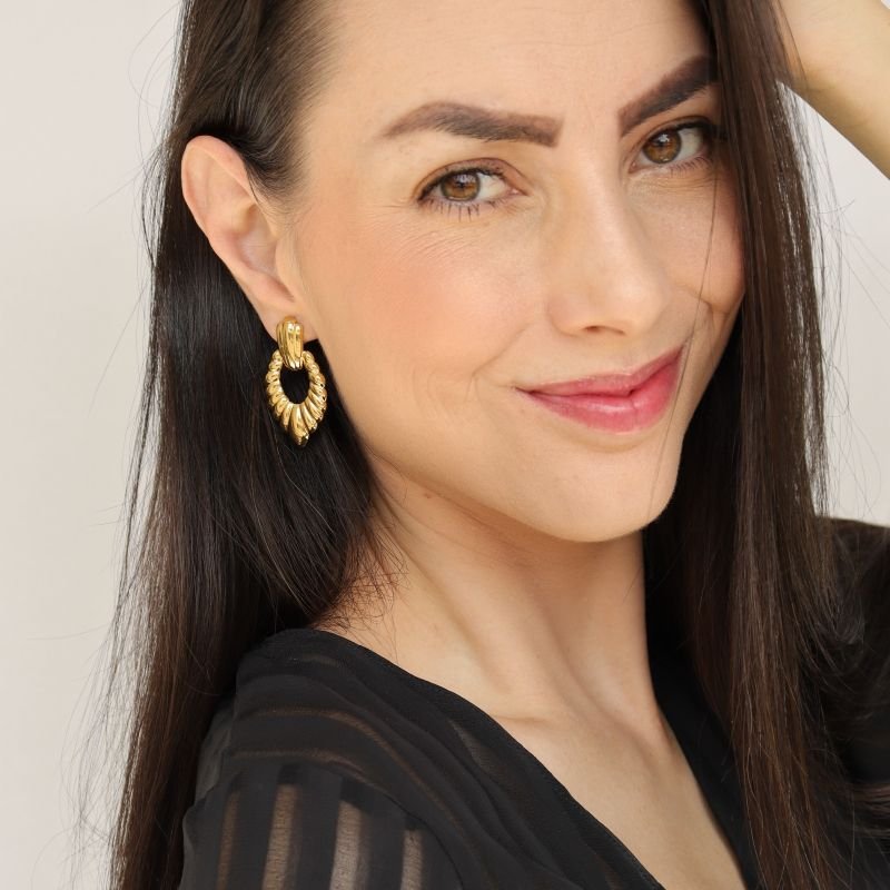 Brinco Moderno em Aço Inox (Linha Premium)