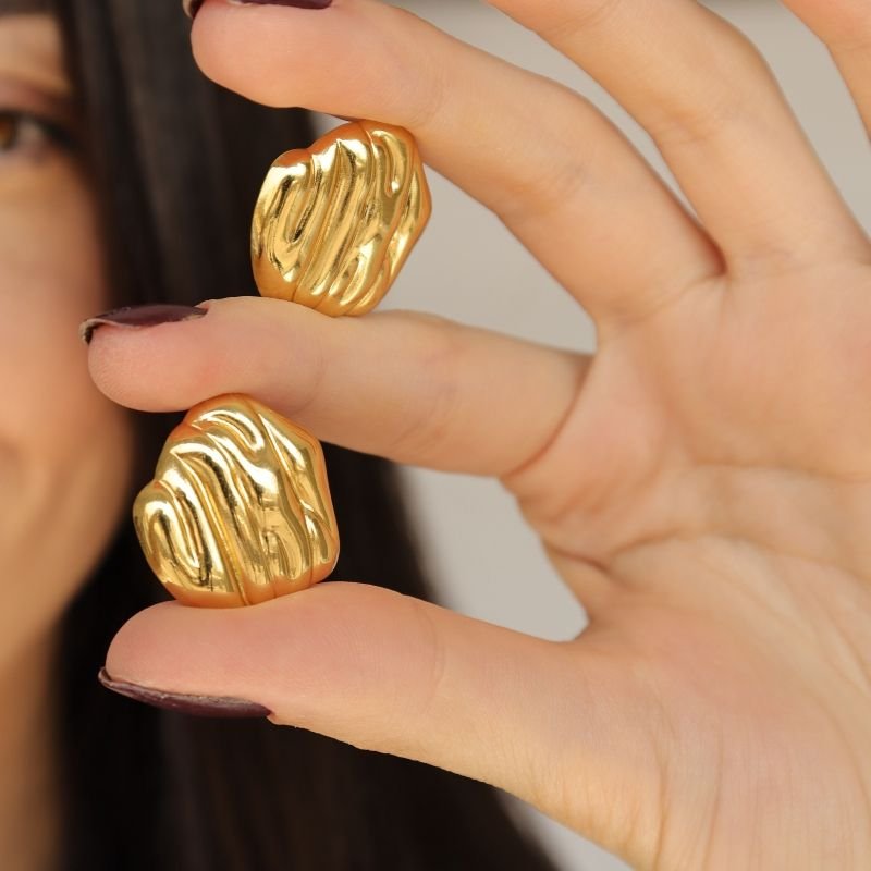 Brinco Moderno em Aço Inox (Linha Premium)