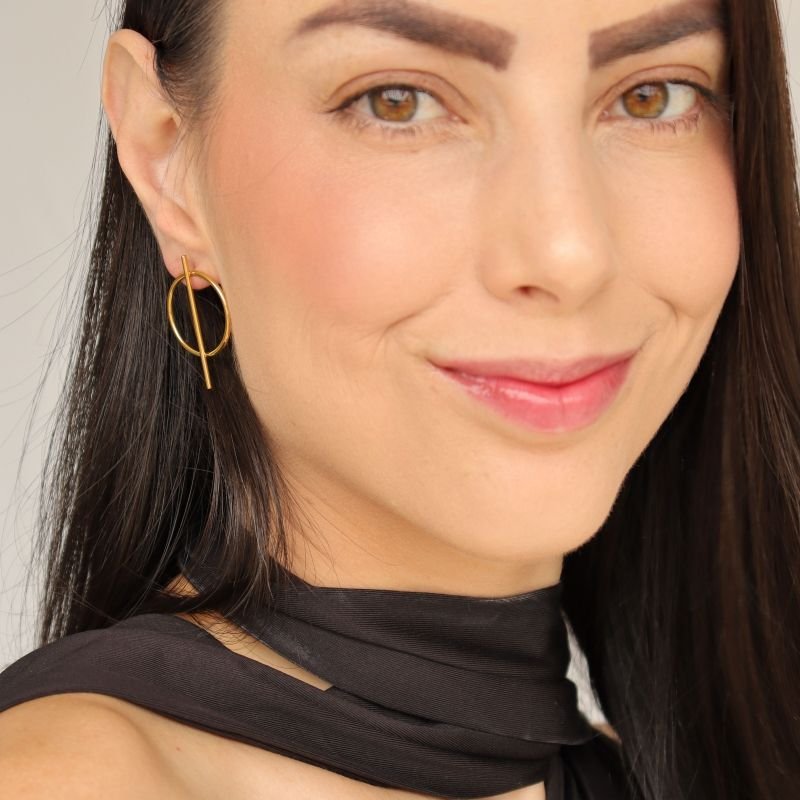 Brinco Moderno em Aço Inox (Linha Premium)