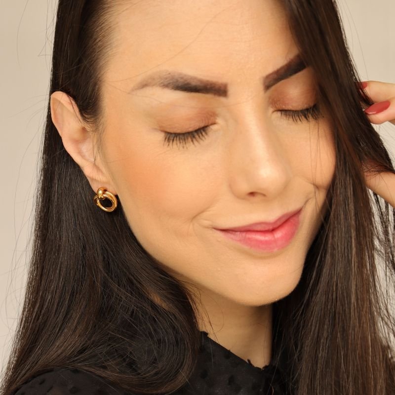 Brinco Moderno em Aço Inox