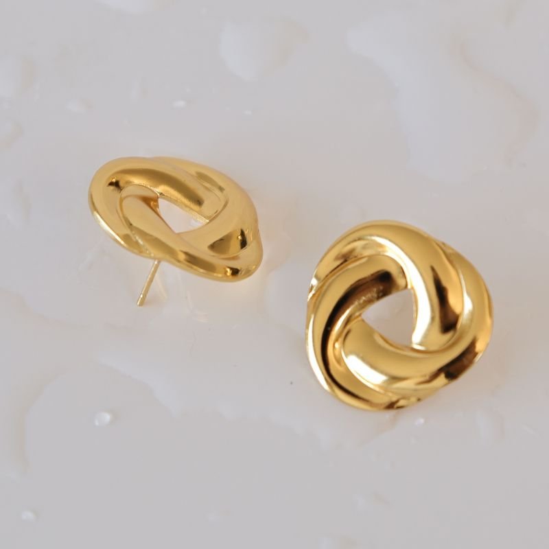 Brinco Moderno Minimalista em Aço Inox (Linha Premium)