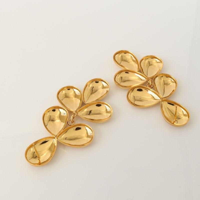 Brinco Organic Glam em Aço Inox (Linha Premium)