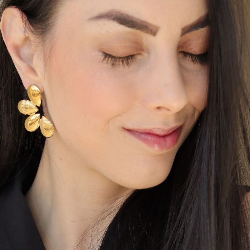 Brinco Orgânico em Aço Inox (Linha Premium)