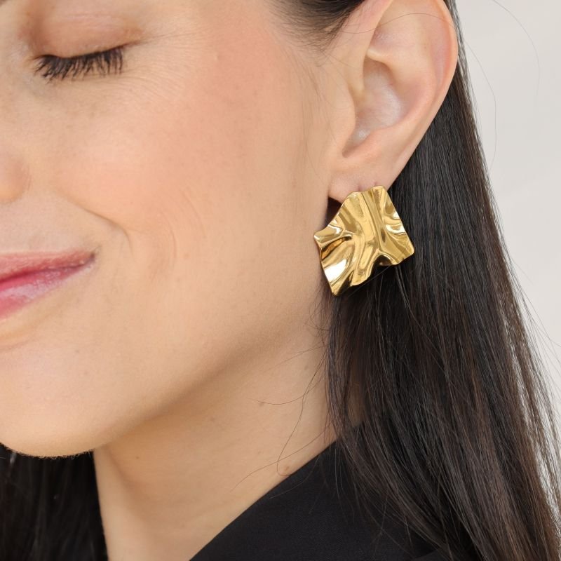 Brinco Orgânico em Aço Inox (Linha Premium)