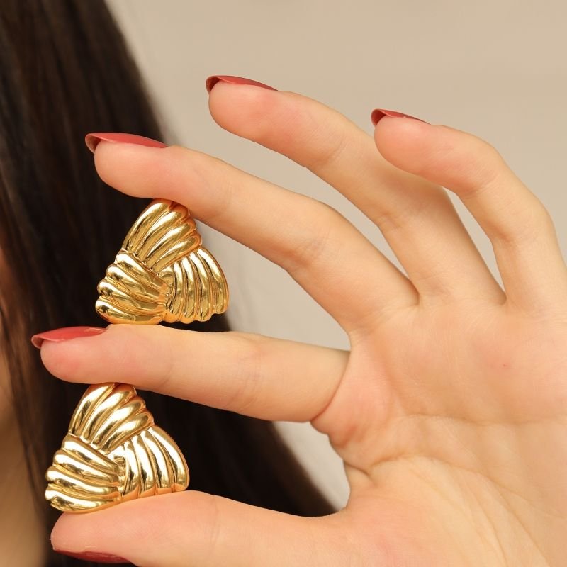 Brinco Orgânico em Aço Inox (Linha Premium)