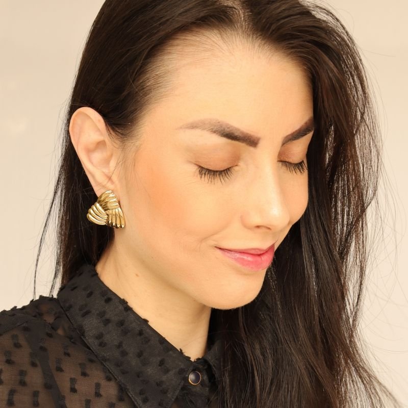 Brinco Orgânico em Aço Inox (Linha Premium)