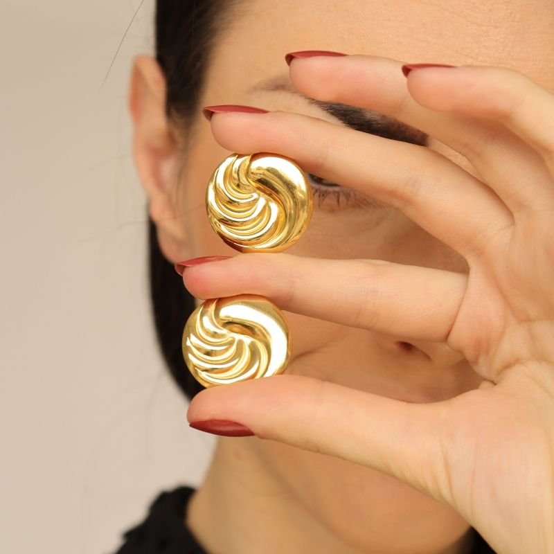 Brinco Orgânico em Aço Inox (Linha Premium)