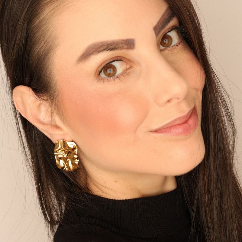 Brinco Orgânico em Aço Inox (Linha Premium)