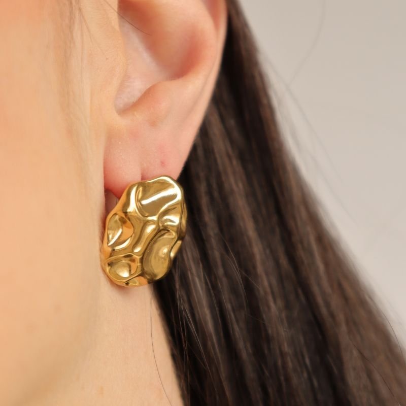 Brinco Orgânico em Aço Inox (Linha Premium)