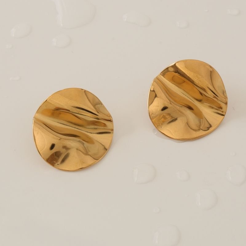 Brinco Organic Outline em Aço Inox (Linha Premium)