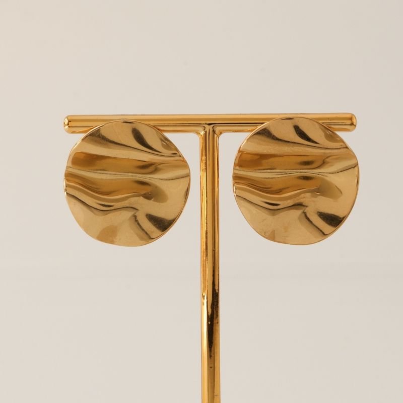 Brinco Organic Outline em Aço Inox (Linha Premium)