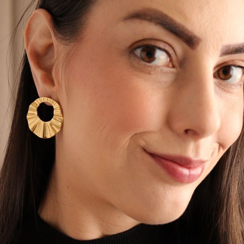 Brinco Soft Contour em Aço Inox (Linha Premium)