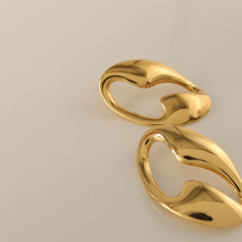 Brinco Orgânico em Aço Inox (Linha Premium)