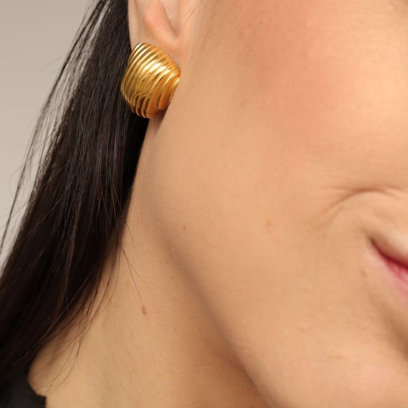 Brinco Orgânico em Aço Inox (Peso 10g)