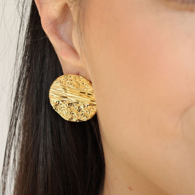 Brinco Orgânico em Aço Inox