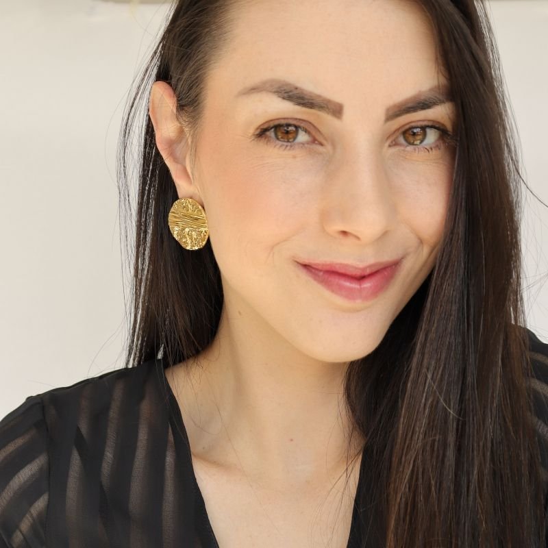 Brinco Orgânico em Aço Inox